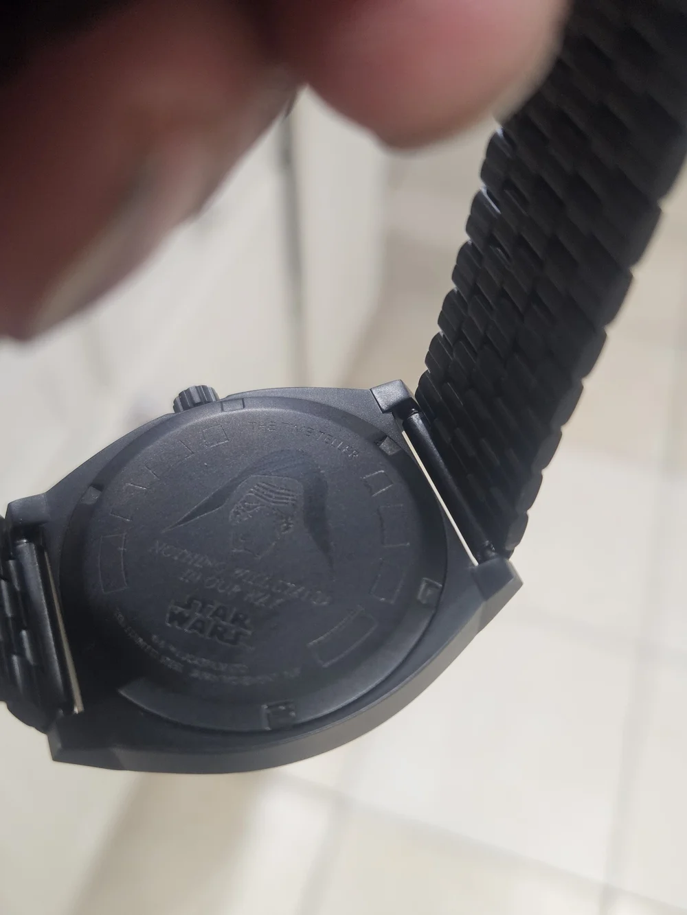 Nixon Time Teller Star Wars Kylo Ren Mint Condition With New Battery